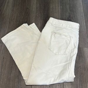 Cream Summer Capris